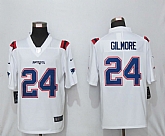 Nike Patriots 24 Gilmore White Vapor Untouchable Limited Jersey,baseball caps,new era cap wholesale,wholesale hats